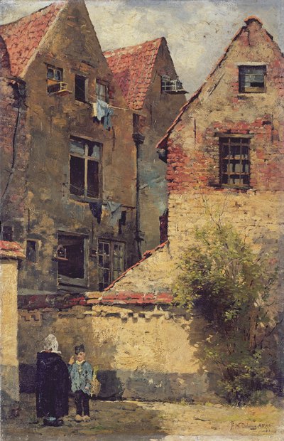 Sunshine and Shadows, Antwerp, 1883 by Walter Frederick Osborne